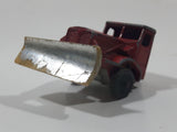 Vintage Husky Aveling Barford Dump Truck Snow Plow Die Cast Toy Car Vehicle FOR PARTS
