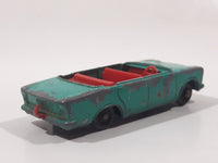 Vintage Lesney No. 56 Fiat 1500 Teal Die Cast Toy Car Vehicle Made in England