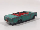 Vintage Lesney No. 56 Fiat 1500 Teal Die Cast Toy Car Vehicle Made in England