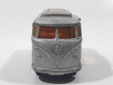 Vintage Lesney Matchbox Series No. 34 Volkswagen Camper Van Grey Die Cast Toy Car Vehicle