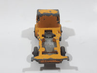 Vintage Lesney Matchbox Series No. 37 Cattle Truck Yellow Die Cast Toy Car Vehicle