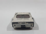 Vintage 1965 Lesney Matchbox Series No. 41 Ford G.T. White Die Cast Toy Race Car Vehicle