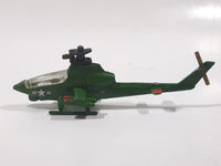 Mighty Wings 4402 Huey Cobra Helicopter United States Army Green Die Cast Toy Aircraft Made in Hong Kong