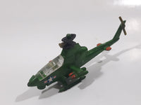 Mighty Wings 4402 Huey Cobra Helicopter United States Army Green Die Cast Toy Aircraft Made in Hong Kong