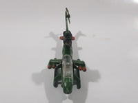 Mighty Wings 4402 Huey Cobra Helicopter United States Army Green Die Cast Toy Aircraft Made in Hong Kong