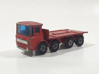 Vintage 1970s Lesney Matchbox Series Ergomatic Cab Red Die Cast Toy Car Vehicle Made in England
