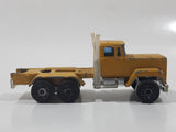 Majorette No. 297 Mack Dump Truck Yellow 1/100 Scale Die Cast Toy Car Vehicle