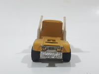 Majorette No. 297 Mack Dump Truck Yellow 1/100 Scale Die Cast Toy Car Vehicle