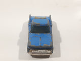 Vintage Husky Ford F350 Tow Truck Blue Die Cast Toy Car Vehicle Made in Gt. Britain