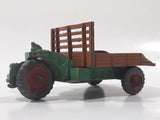 Vintage Meccano Dinky Toys Motocart Green and Brown Die Cast Toy Car Vehicle Made in England