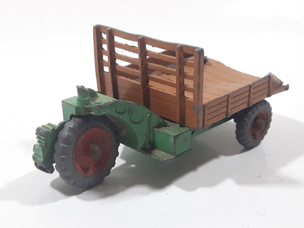 Vintage Meccano Dinky Toys Motocart Green and Brown Die Cast Toy Car Vehicle Made in England