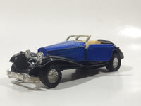 Sunnyside Superior SS-302-4 1936 Mercedes 500K Convertible 1/38 Scale Blue Die Cast Toy Car Vehicle