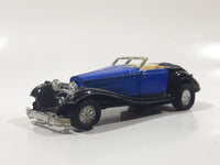 Sunnyside Superior SS-302-4 1936 Mercedes 500K Convertible 1/38 Scale Blue Die Cast Toy Car Vehicle