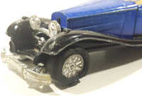 Sunnyside Superior SS-302-4 1936 Mercedes 500K Convertible 1/38 Scale Blue Die Cast Toy Car Vehicle