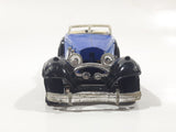 Sunnyside Superior SS-302-4 1936 Mercedes 500K Convertible 1/38 Scale Blue Die Cast Toy Car Vehicle