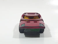 Vintage 1973 Lesney Matchbox Rolamatics No. 39 Clipper Magenta Dark Pink Die Cast Toy Car Vehicle