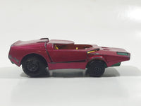 Vintage 1973 Lesney Matchbox Rolamatics No. 39 Clipper Magenta Dark Pink Die Cast Toy Car Vehicle