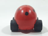 Vintage Tonka Lady Bug Red Plastic Die Cast Toy Car Vehicle Made in Hong Kong