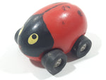 Vintage Tonka Lady Bug Red Plastic Die Cast Toy Car Vehicle Made in Hong Kong