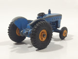 Vintage Lesney Matchbox Series No. 39 Ford Tractor Blue Die Cast Toy Farm Vehicle