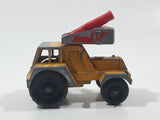 Vintage Lesney Matchbox Series No. 11 Taylor Jumbo Crane Yellow Die Cast Toy Car Vehicle