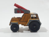 Vintage Lesney Matchbox Series No. 11 Taylor Jumbo Crane Yellow Die Cast Toy Car Vehicle