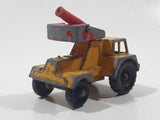 Vintage Lesney Matchbox Series No. 11 Taylor Jumbo Crane Yellow Die Cast Toy Car Vehicle