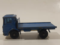 Vintage Lesney Matchbox Series No. 60 Site Hut Truck Blue Die Cast Toy Car Vehicle