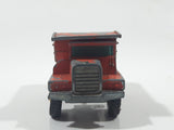 Vintage 1968 Lesney Matchbox Series No. 28 Mack Dump Truck Orange Die Cast Toy Car Vehicle
