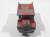 Vintage 1968 Lesney Matchbox Series No. 28 Mack Dump Truck Orange Die Cast Toy Car Vehicle