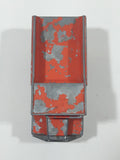Vintage 1968 Lesney Matchbox Series No. 28 Mack Dump Truck Orange Die Cast Toy Car Vehicle
