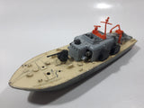 Vintage Dinky Toys Motor Patrol Boat 153 Grey and Cream Die Cast Toy Car Vehicle Made in England