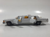 Vintage Majorette No. 339 Limousine White with Opening Doors and Sunroof 1/58 Scale Made in France