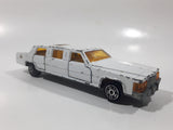 Vintage Majorette No. 339 Limousine White with Opening Doors and Sunroof 1/58 Scale Made in France