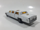 Vintage Majorette No. 339 Limousine White with Opening Doors and Sunroof 1/58 Scale Made in France