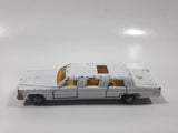 Vintage Majorette No. 339 Limousine White with Opening Doors and Sunroof 1/58 Scale Made in France