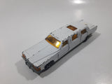 Vintage Majorette No. 339 Limousine White with Opening Doors and Sunroof 1/58 Scale Made in France