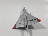 Vintage Bachmann Mini Planes 8365 USAF Convair B-58 Hustler Die Cast Toy Aircraft Made in Hong Kong