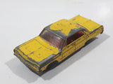 Vintage 1965 Lesney Matchbox Series No. 20 Chevrolet Impala Taxi Cab Yellow Die Cast Toy Car Vehicle