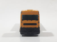 Yatming No. 2300 DAF 95 Truck Yellow and Brown Die Cast Toy Car Vehicle