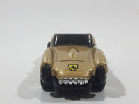 1998 Hot Wheels Ferrari 250 Metallic Gold Die Cast Toy Car Vehicle