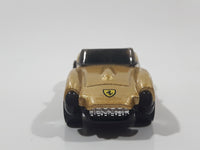 1998 Hot Wheels Ferrari 250 Metallic Gold Die Cast Toy Car Vehicle