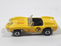 1991 Hot Wheels Ferrari 250 Yellow Die Cast Toy Car Vehicle