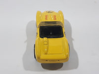 1991 Hot Wheels Ferrari 250 Yellow Die Cast Toy Car Vehicle