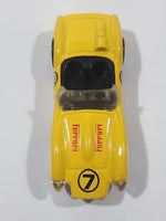 1991 Hot Wheels Ferrari 250 Yellow Die Cast Toy Car Vehicle