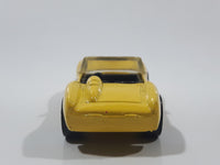 1995 Hot Wheels Ferrari 250 Yellow Die Cast Toy Car Vehicle