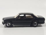 1990 Hot Wheels Park 'n Plates Mercedes 380 SEL Black Die Cast Toy Luxury Car Vehicle