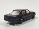 1990 Hot Wheels Park 'n Plates Mercedes 380 SEL Black Die Cast Toy Luxury Car Vehicle