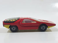 Vintage 1976 Lesney Matchbox Superfast Series No. 75 Alfa Carabo Red Die Cast Toy Car Vehicle