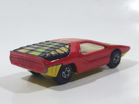 Vintage 1976 Lesney Matchbox Superfast Series No. 75 Alfa Carabo Red Die Cast Toy Car Vehicle